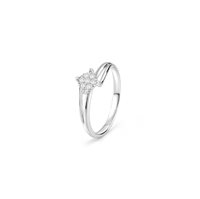 Ring Bliss Woman in White Gold Diamante 0.10 Ct 20091727 - 20091727
